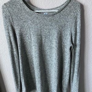 Grey lose long sleeve